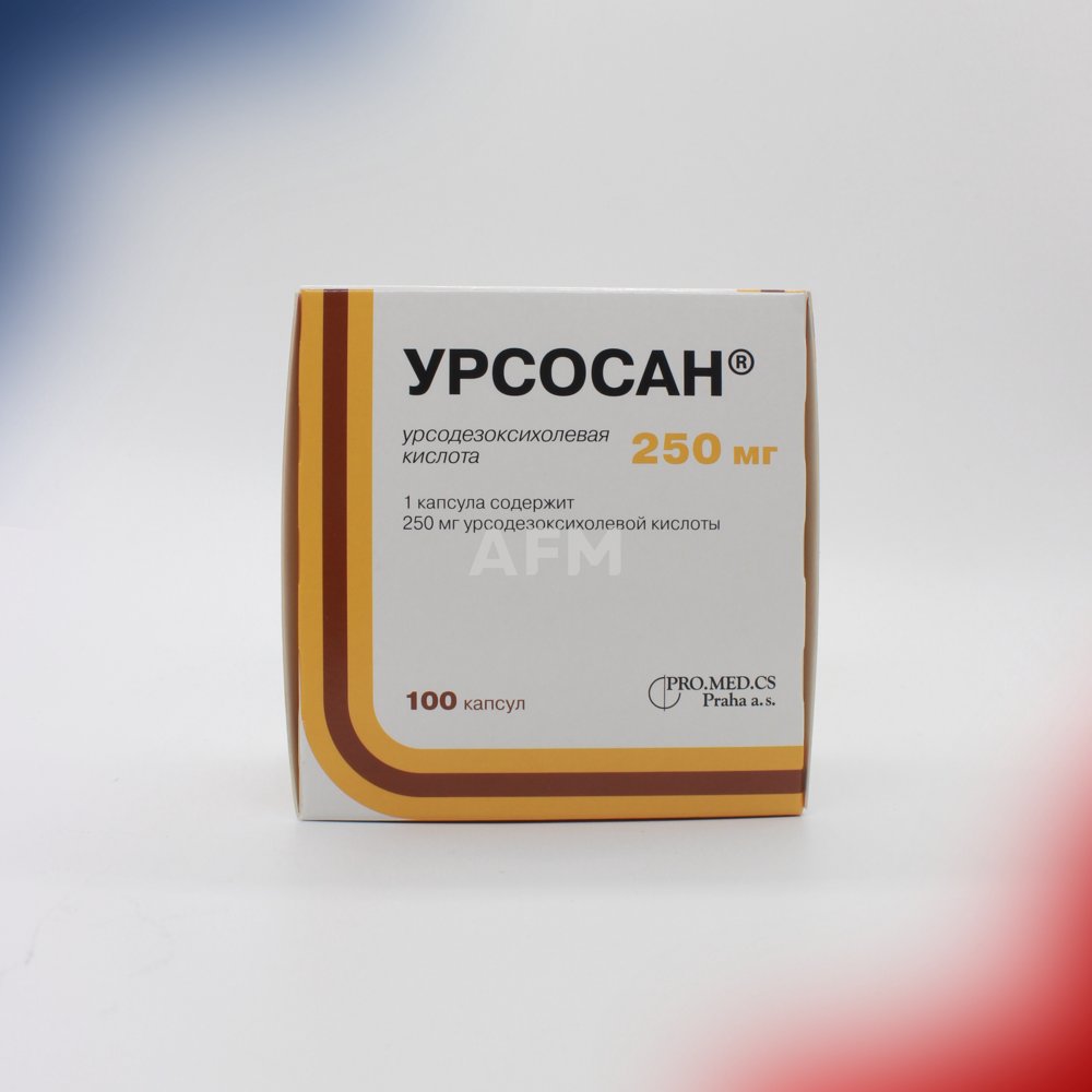 Урсосан капс 250мг №100