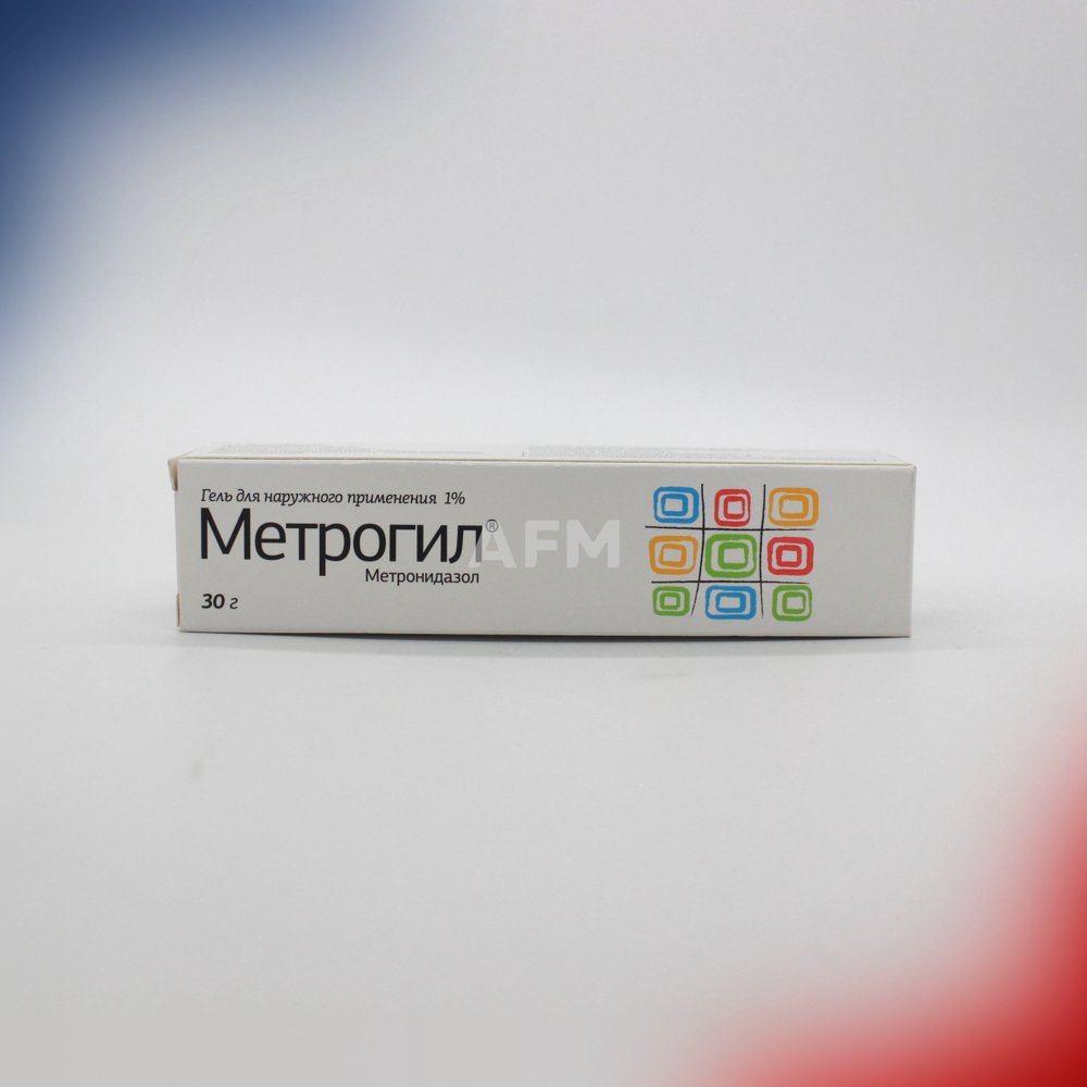 Метрогил гель 1% 30г