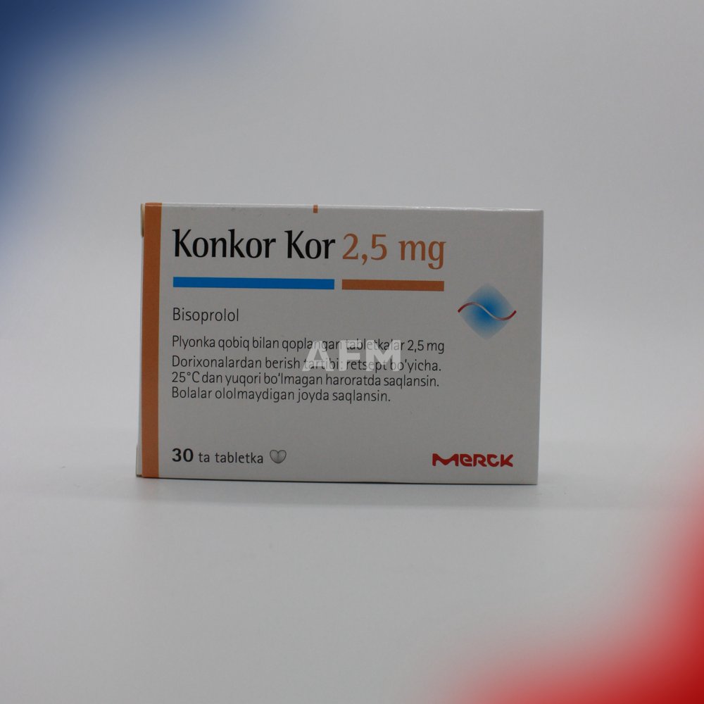 Конкор Кор таб 2,5мг №30