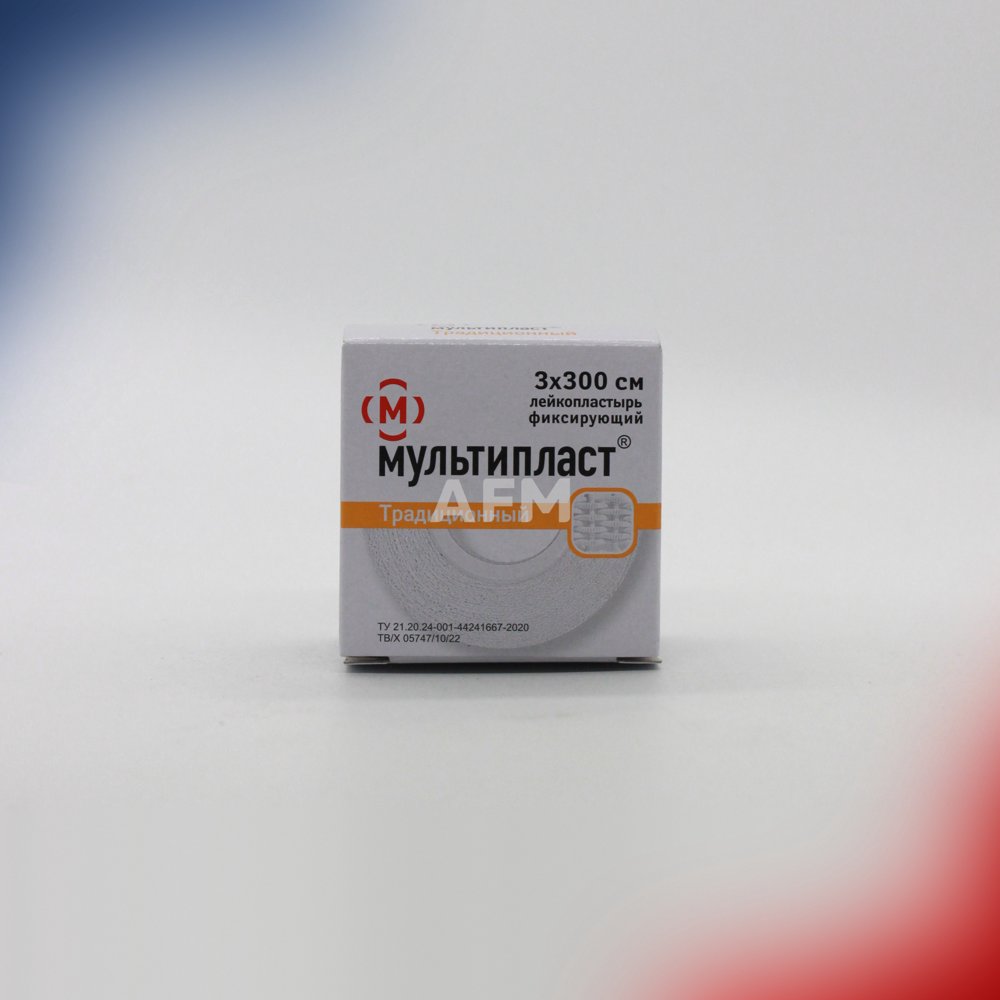 Лейкопластырь мультипласт 3х300см