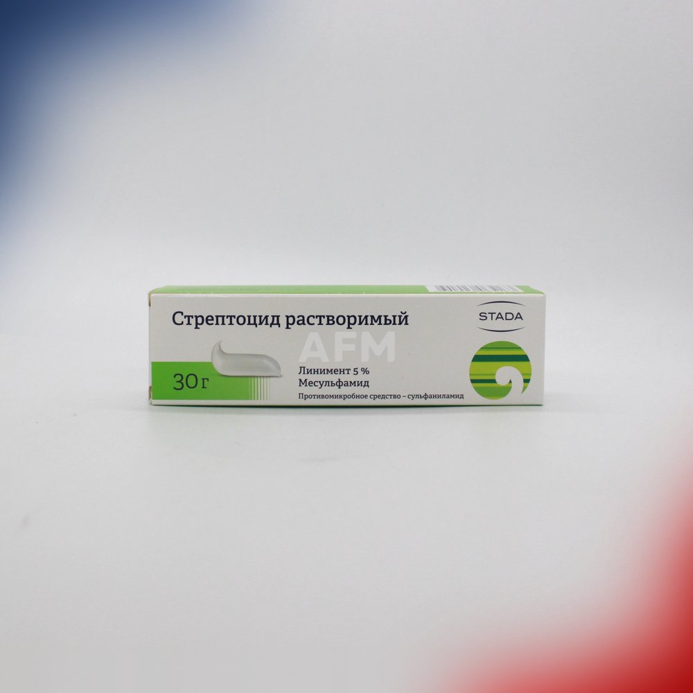 Стрептоцид мазь 5% 30г