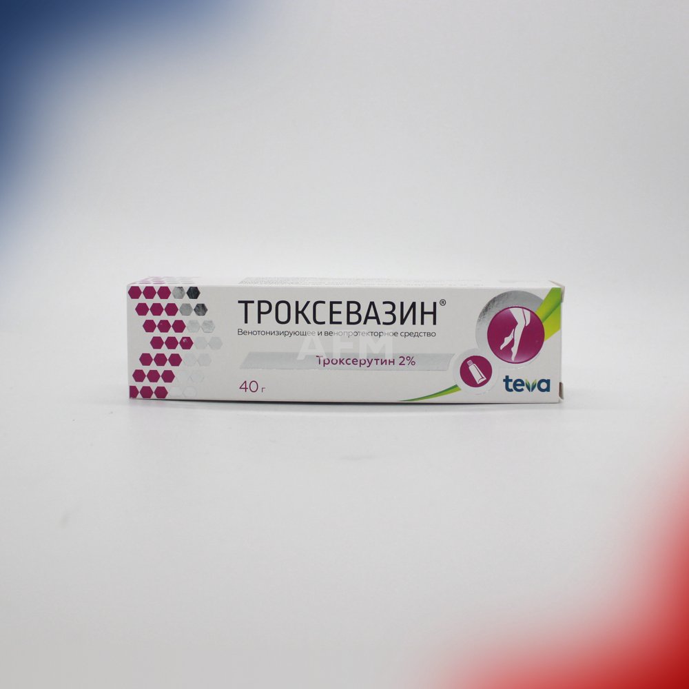 Троксевазин гель 2% 40г
