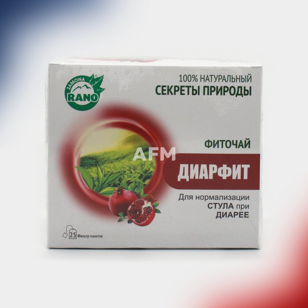 Диарфит ЗАМОНА РАНО ф/п 1г №25 чай