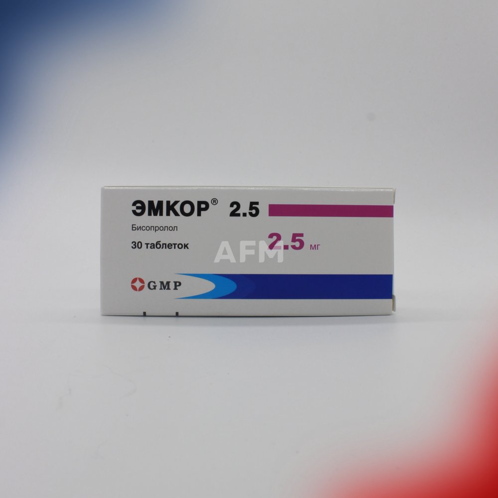Эмкор 2,5 таб 2,5мг №30