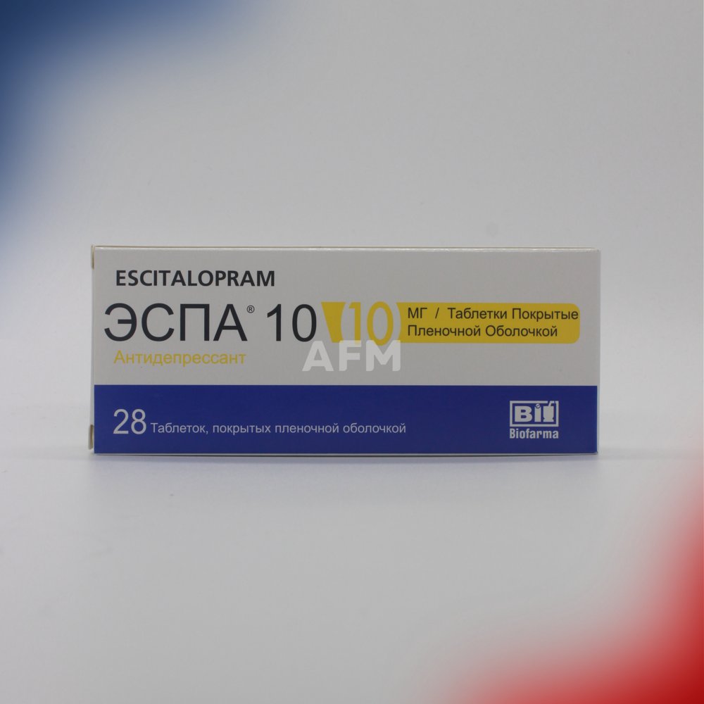 Эспа 10 таб 10мг №28