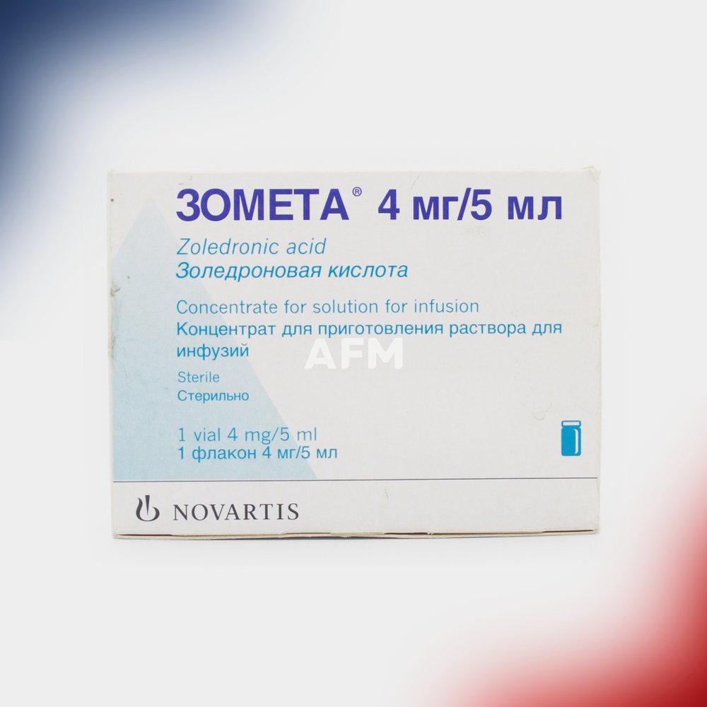 Зомета конц.д/инф 4мг/5мл 5мл