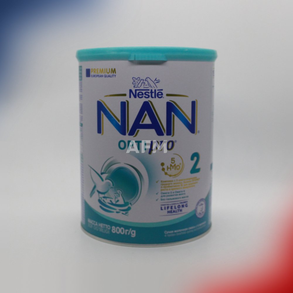 НАН Оптипро 2 смесь сух.мол 800г 6-12м