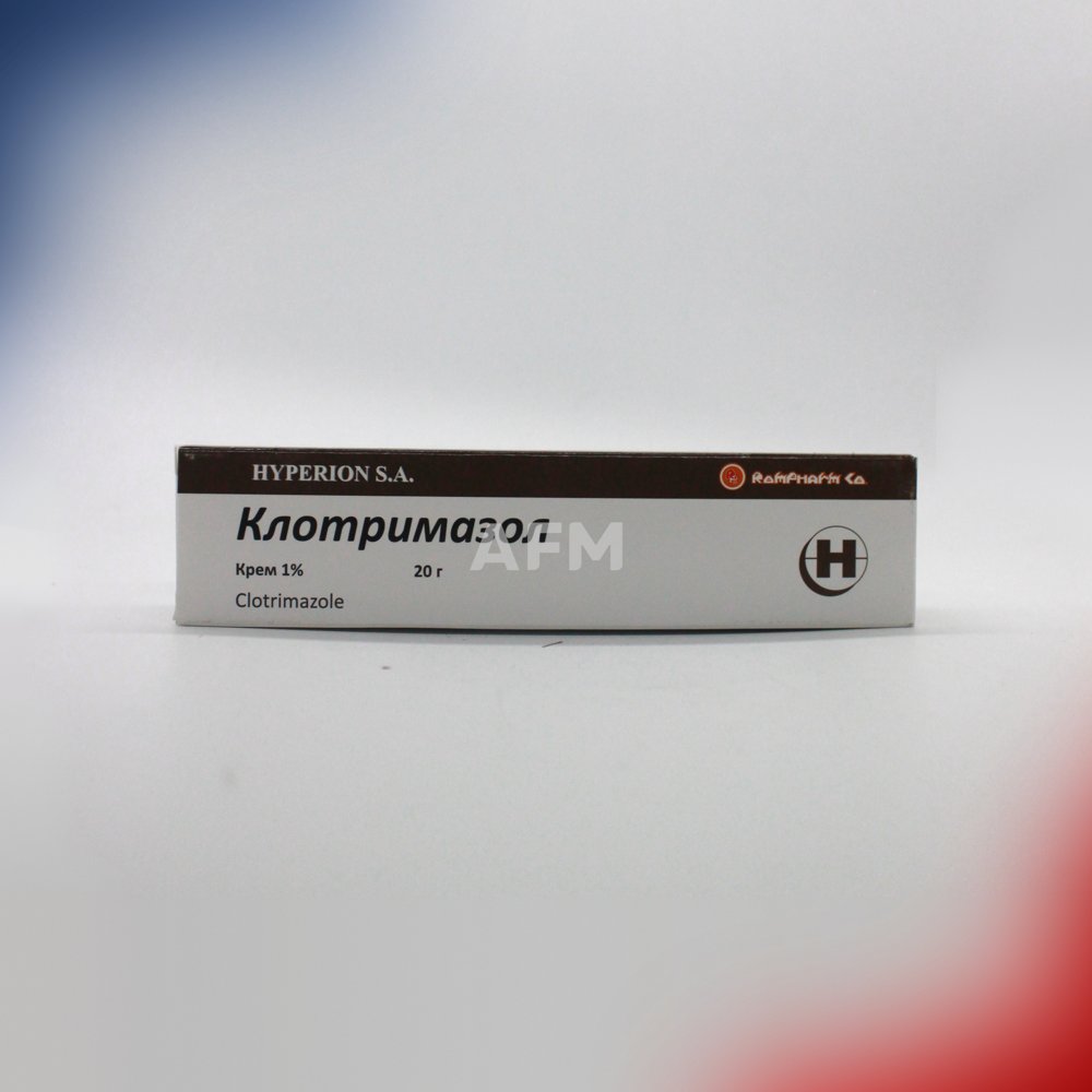 Клотримазол крем 1% 20г