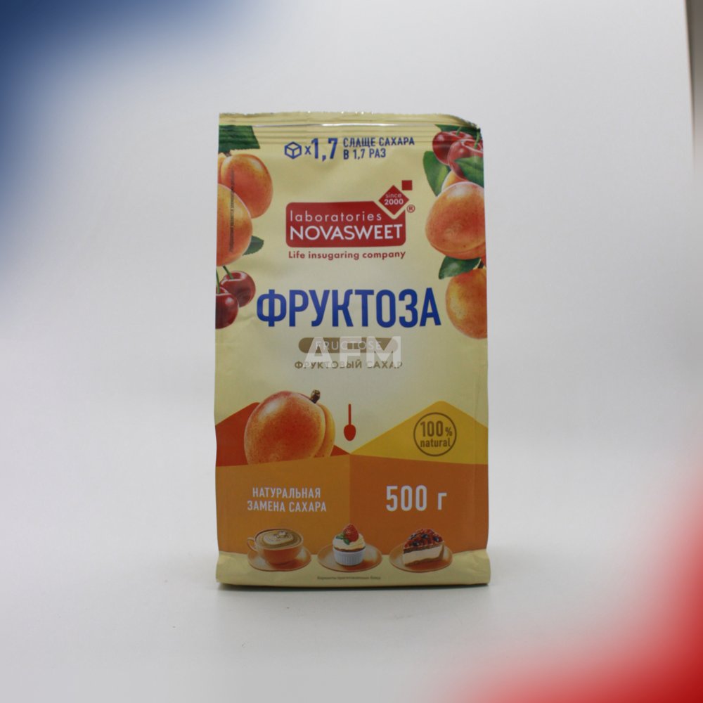 НОВАСВИТ Фруктоза пор.д/вн замен.сахар 500г