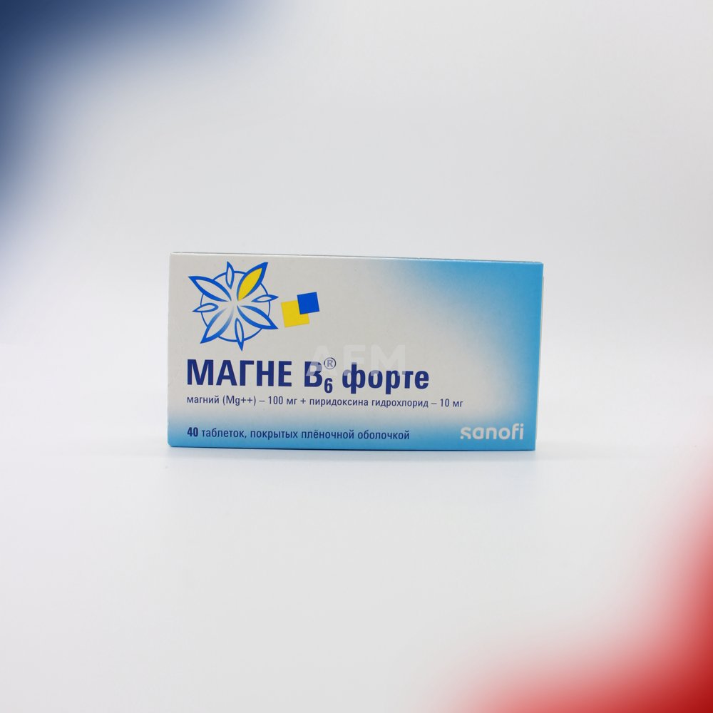 Магне В6 Форте таб 100мг №40