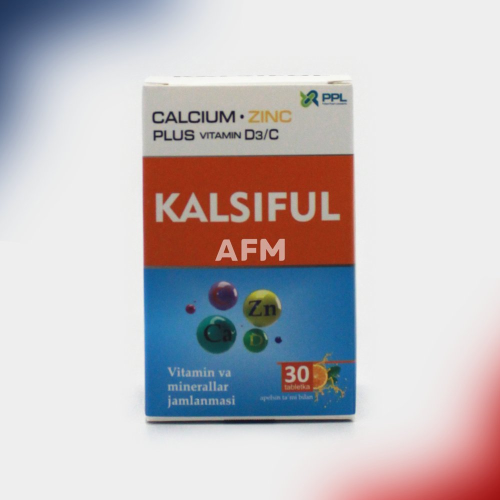 Кальцифул Цинк Д3 таб №30