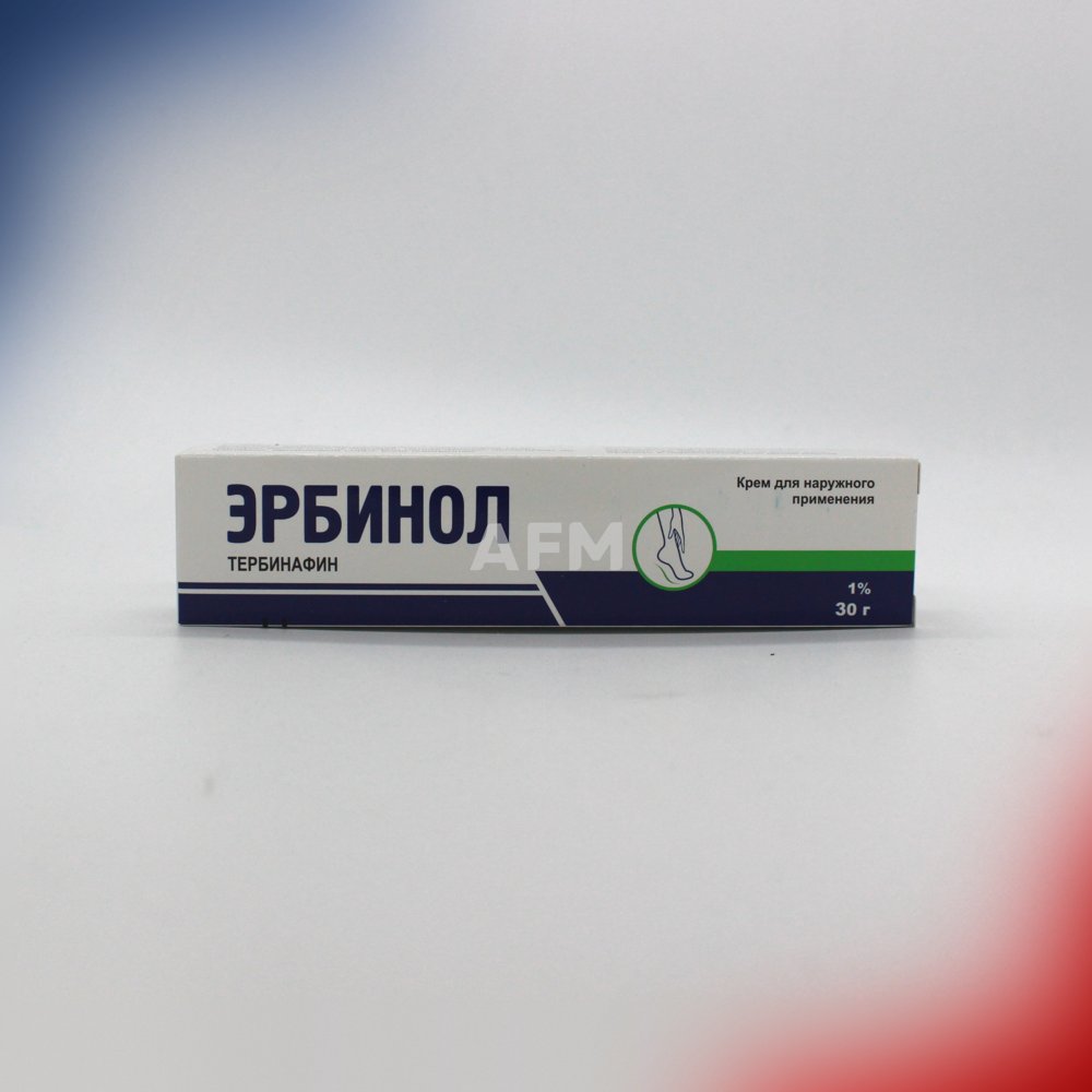 Эрбинол крем 1% 30г