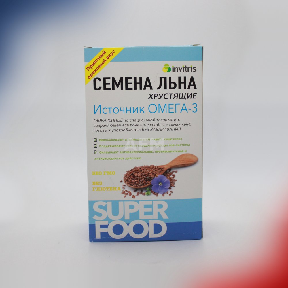 Семена льна пач 300г чай хрус