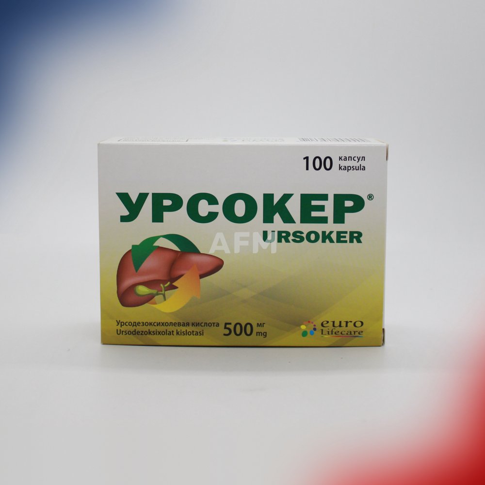 Урсокер капс 500мг №100