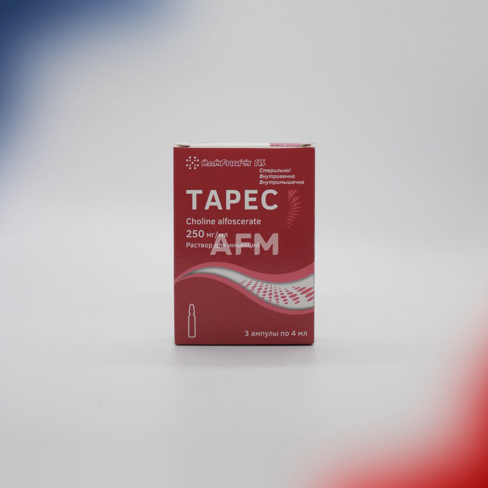 Тарес амп 250мг/мл 4мл №3